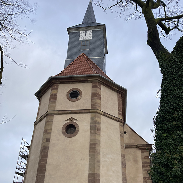 Église Saint-Laurent à Mittelhausen